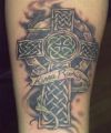 celtic knot cross tattoo